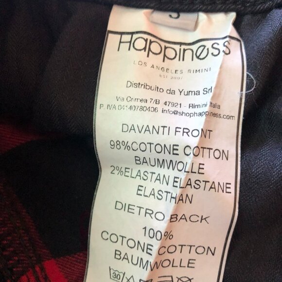 Hapiness Plaid Punk pants - Picture 6 of 7